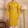 Embellished Silk Men’s Kurta Set