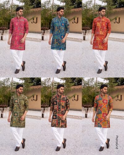 IMG-20260911-WA0763 Patchwork-Style Men’s Kurta Set