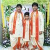 IMG-20260911-WA0768 Silk Maggam Work Kurta Dhoti Set for Men & Boys