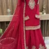 IMG-20260917-WA0742 Traditional Embroidered Chinon Sharara Suit