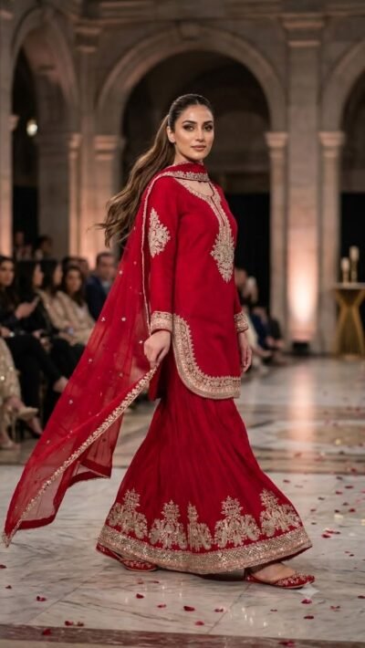 IMG-20260917-WA0754 Traditional Embroidered Chinon Sharara Suit