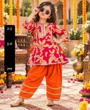 IMG-20260922-WA0061 Pure Cotton Farshi Salwar Set for Girls