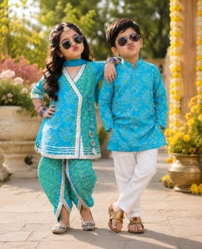 IMG-20260922-WA0068 Cotton Festive Outfits for Boys & Girls