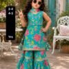 IMG-20260922-WA0100 Floral Cotton Sharara Set for Girls