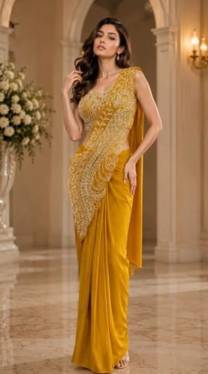 IMG-20260922-WA0852 Paisley Beadwork Lycra Saree
