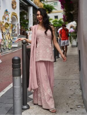 IMG-20260922-WA1079 Rose Pink Mul Silk Threadwork Palazzo Suit