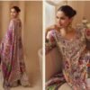 Pastel Multicolour Printed Kurta Palazzo Set With Dupatta