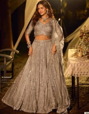 IMG-20260923-WA0209 Champagne Gold Mirrorwork Lehenga Choli