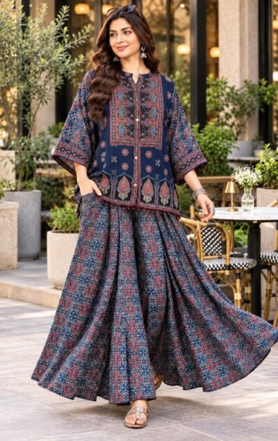 SCF0128-01 Viscose Silk Designer Farshi Salwar Set