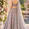 Pure Silk & Net Mirror Work Lehenga Choli