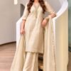 Crush Tissue Designer Indo-Western Set