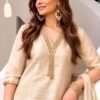 Crush Tissue Designer Indo-Western Set