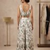Georgette Blouse Palazzo Indo-Western Set