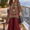 SCF0157-01 Natural Crepe Designer Co-ord Set