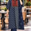 SCF0163-01 Premium Cotton Handwork Co-ord Set