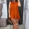 Pure Chinon Halter-Neck Top Palazzo Set