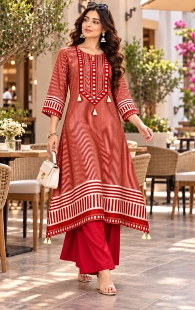 Gajji Silk Designer Festive Set