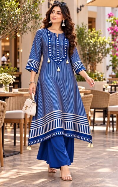 Gajji Silk Designer Festive Set