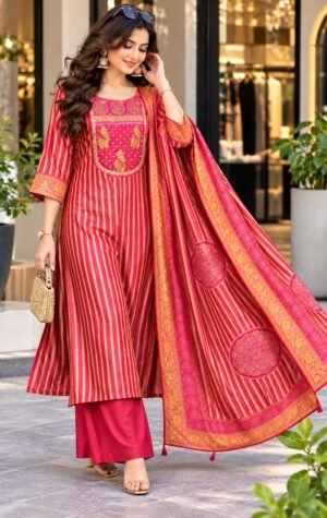 SCF0173-01 Gajji Silk Handwork Designer Set