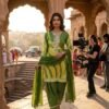 SCF0183-01 Chinon Mirror Work Farshi Salwar Dress