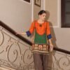 SCF0184-01 Pure Crepe Printed Farshi Salwar Set