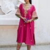 SCF0185-01 Opada Silk Tilla Embroidered Pheran Set