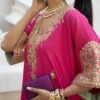 SCF0185-02 Opada Silk Tilla Embroidered Pheran Set