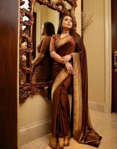 Pure Munga Silk Antique Weave Saree