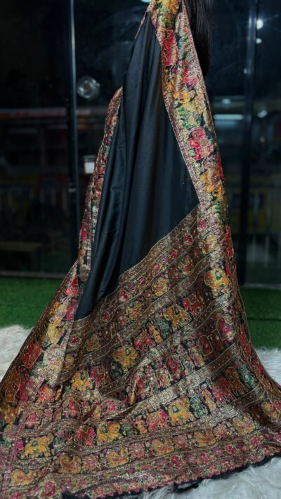 SCF0198-04-1.jpg Paschima Kani Silk Mirror Work Saree