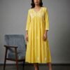 SCF0203-05 Chikankari Rayon Gown