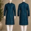 Festive Men's Kurta Set with Dupatta