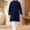 SCF0213-02 Kids Rayon Chikankari Kurta Pant Set – 6 Colours