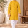 SCF0213-05 Kids Rayon Chikankari Kurta Pant Set – 6 Colours