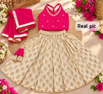 SCF0214-03 Infant & Kids Festive Lehenga Choli Set