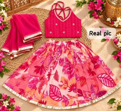 SCF0214-04 Infant & Kids Festive Lehenga Choli Set