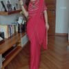 Gehna Mal Chanderi Drape Saree Set