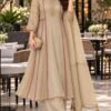 Crush Tissue Handwork Ethnic Outfit