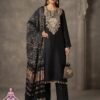 Embroidered Silk Suit with Bandhani Dupatta & Potli
