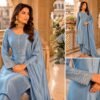Handwork Shimmer Silk Three-Piece Suit