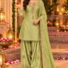 Mirror Latkan Pure Silk Farshi Salwar Set