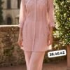 SCF0264-03 Bead Detail Viscose Organza Three-Piece Set