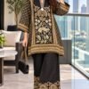 SCF0269-02 Printed Viscose Lacework Co-ord Set