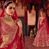 Bridal Silk Lehenga Set with Double Dupatta