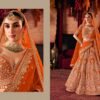 Bridal Silk Lehenga Set with Double Dupatta