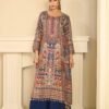 Printed Crepe Silk Aari Work Palazzo Set