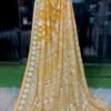 SCF0301-03-1.jpg Georgette Chikankari Saree with Gota & Dabka Handwork