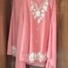 Embroidered Mul Cotton Palazzo Suit
