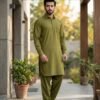 Men's Cotton Pathani Kurta Salwar Set