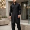 Men's Cotton Pathani Kurta Salwar Set