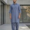 Men's Cotton Pathani Kurta Salwar Set